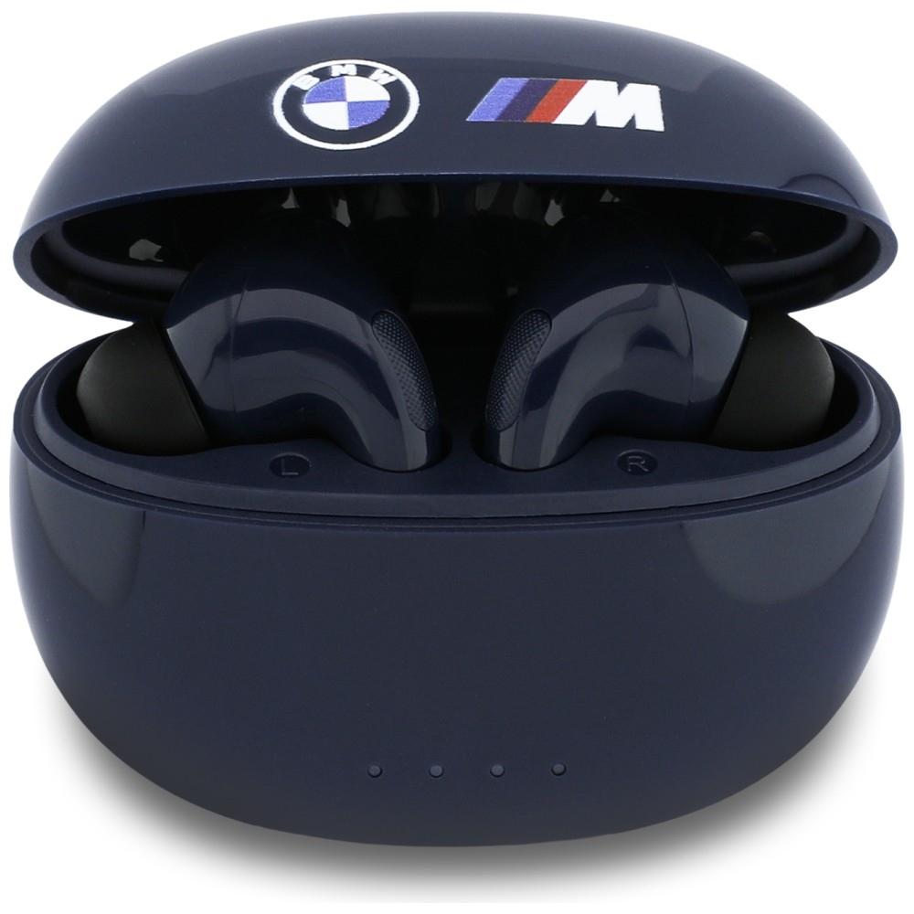 BMW Printed Logo TWS Bluetooth Headphones Navy Blue