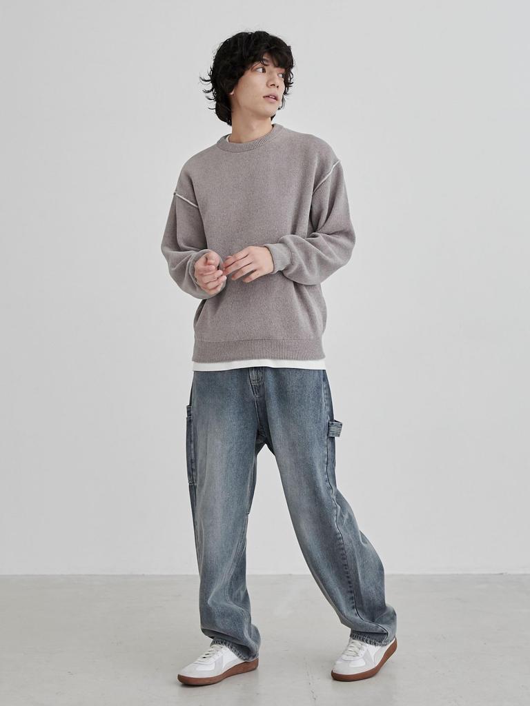 Cohen Work Curve Denim Pants, 75406460362, 1950 DK.GRAY (19), Size M (Available at select stores only)