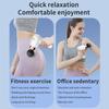 Mini Fascia Gun Electric Massage Gun Muscle Relaxation Massager Body Portable Vibration Massager With 4 Massage Head