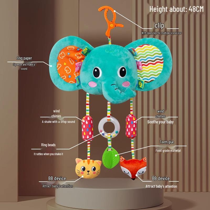 Baby Stroller & Crib Hanging Rattle Toy Wind Chime