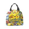 Cartoon Pet Lunch Bag Student Tote Insulated Foil Lunch Box Bag Reusable Large Capacity