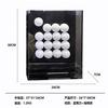 Creative Square Acrylic Cover Ball Decoration Modern Transparent Acrylic Square Home Decoration Living Room Decoration Ornaments
