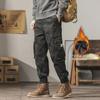 Men's Casual Camouflage Multi-Pocket Zipper Harem Pants - Spring/Autumn Trend