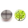Glass Magnetic Crystal Fridge Magnet 30mm For Home Decor