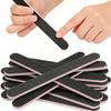 5Pcs Emery Board Nail Files Straight Sandpaper Files for Manicure Pedicure DIY Nail Art Tools