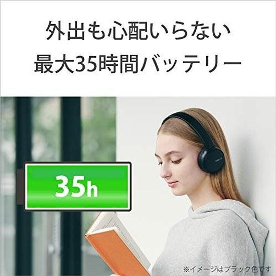Cuffie Wireless Sony WH-CH510 Bluetooth Compatibili AAC Fino a 35 ore di Riproduzione Continua Modello 2019 Microfono Blu L