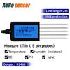 7 In 1 Soil Sensor Moisture Temperature Humidity EC pH NPK 4-20mA 0-5V RS485 Modbus High Precision Agriculture Soil Tester