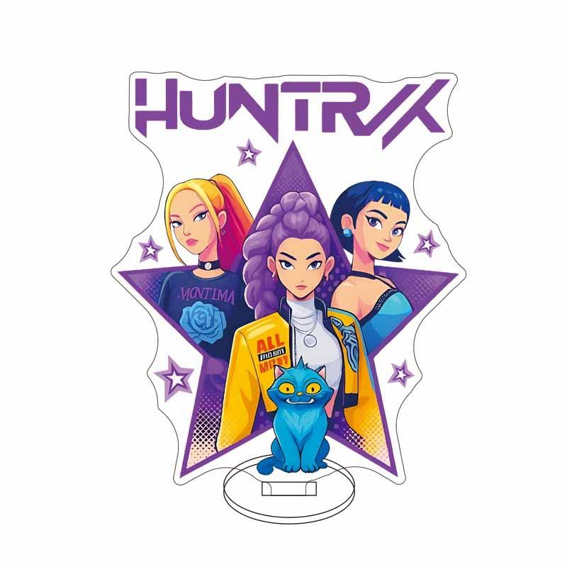 KPOP DÄMONENJÄGER Anime Acryl Aufsteller Modellplatte Dekoration Originalität Schreibtisch Figur Display Fans Geschenk Cartoon Prime Produkte