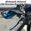 Motorrad CNC Aluminium Rückspiegel Seitenspiegel Für YAMAHA MT07 MT09 MT-07 Für Kawasaki Z900 Z900RS Z800