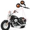 Chrome Bullet Motorcycle Turn Signal Indicator Light Retro Motorbike Blinker Lamp For Honda Yamaha Cafe Racer Bobber Signal Lamp