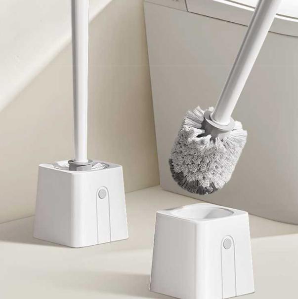 Curling Toilet Brush with No Dead Angles, Home Wall-Mounted Cleaning Brush Smart Home Improvement>>Smart Houseware