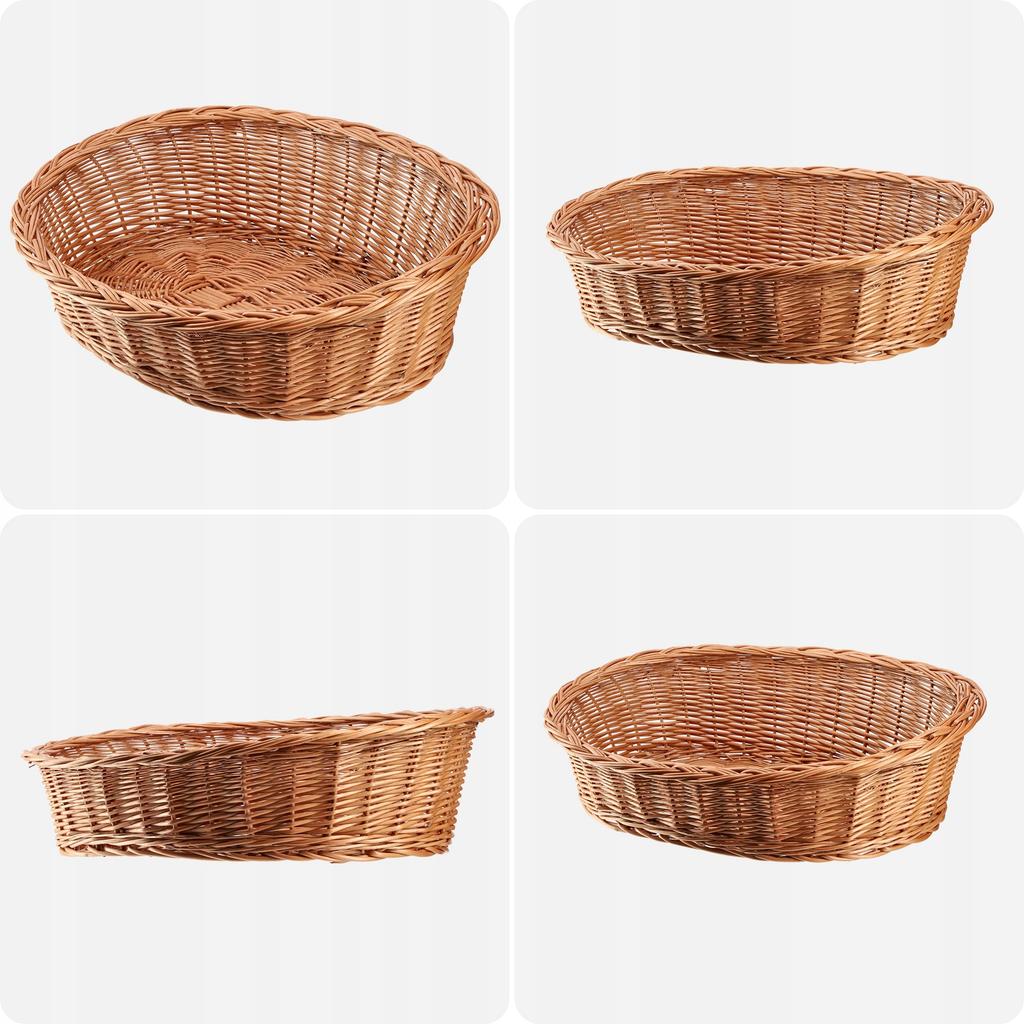 KADAX Wicker Dog Bed Wicker Xs