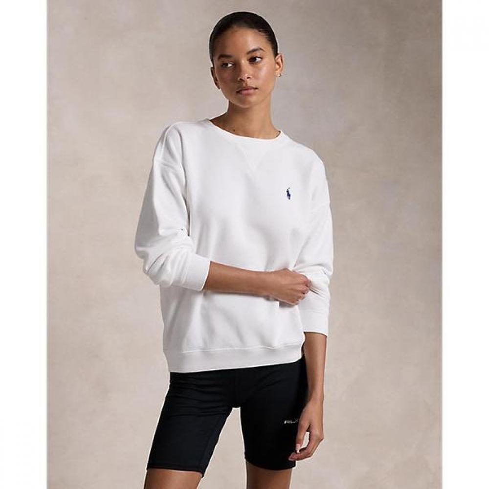 Polo Ralph Lauren Women S Fleece Crewneck Pullover Wmpokninfb20700100 M