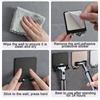 1PC Non-punching Razor Holder Storage Hook Space Aluminum Multi-purpose Storage-free Bathroom Accessories