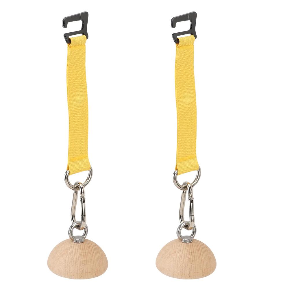 Climbing Pull Up Power Half Ball Hold Grips Anti Slip Hand Grips Strength Trainer Exerciser for Pull Up Fitness Workout