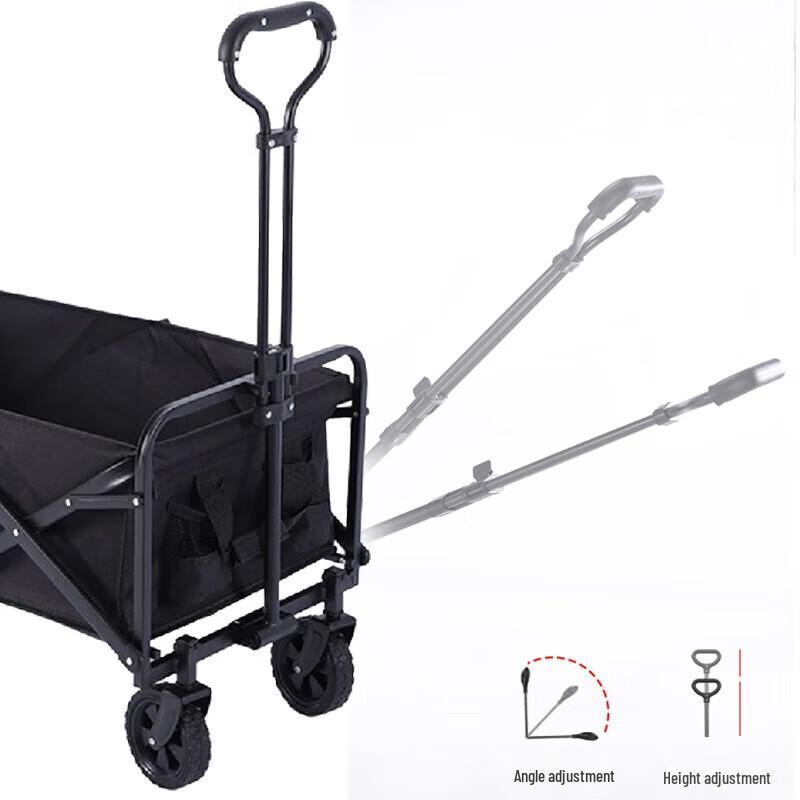 Hanle Meitu Outdoor Folding Utility Wagon with Canopy