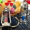 Nostalgic Vintage  Keychain Premium Metal Craft Pendant Scratch Resistant Bag Decor for Key Organizing Holiday Gift