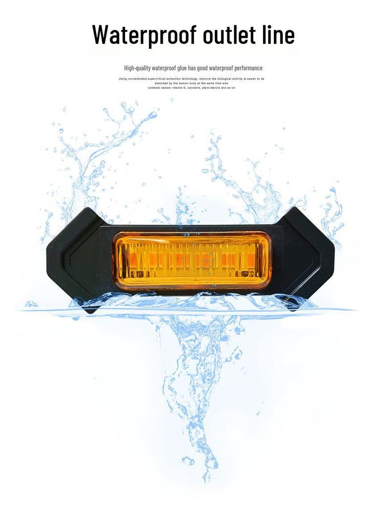 Takuma Mřížkové světlo: Vysoce svítivé žluté LED denní světlo pro Tank 300 16~19