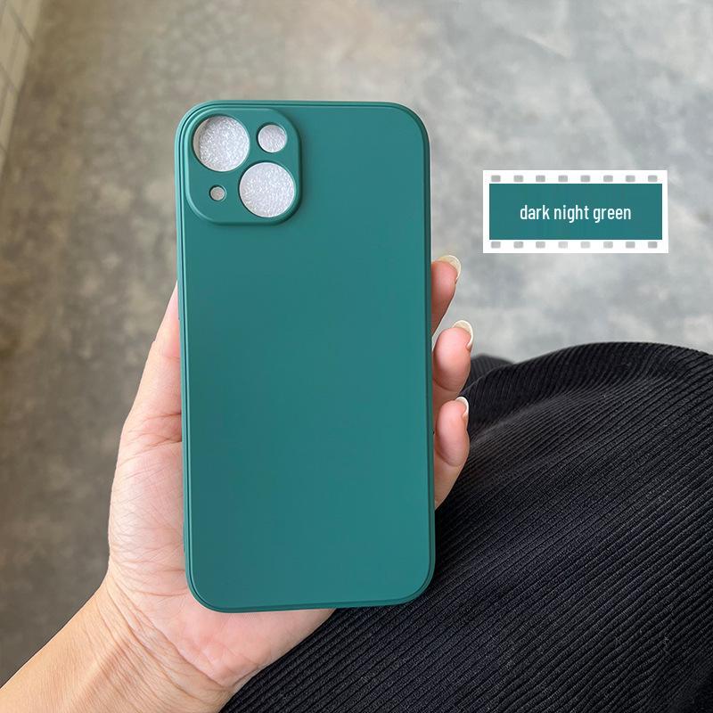 iPhone 12 Liquid Silicone Soft Case - Fits iPhone 13, 14, 16 Pro Max, Velvet Lining, Protective Shell.