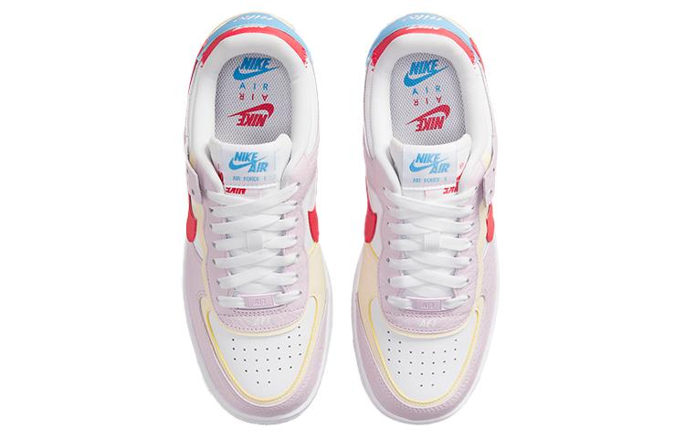 Nike Air Force 1 Low Shadow Rosa Regale Latte di Cocco Blu Universitario Rosso Fusione Donna DN5055-600