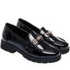 Women's Summer Soft Leather Loafers: Casual Low Heel, Thick Sole, Patent Leather