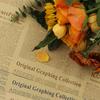 45Pcs Retro English Newspaper Wrapping Paper Double Sided Gift Decorative Paper  Valentine's Day
