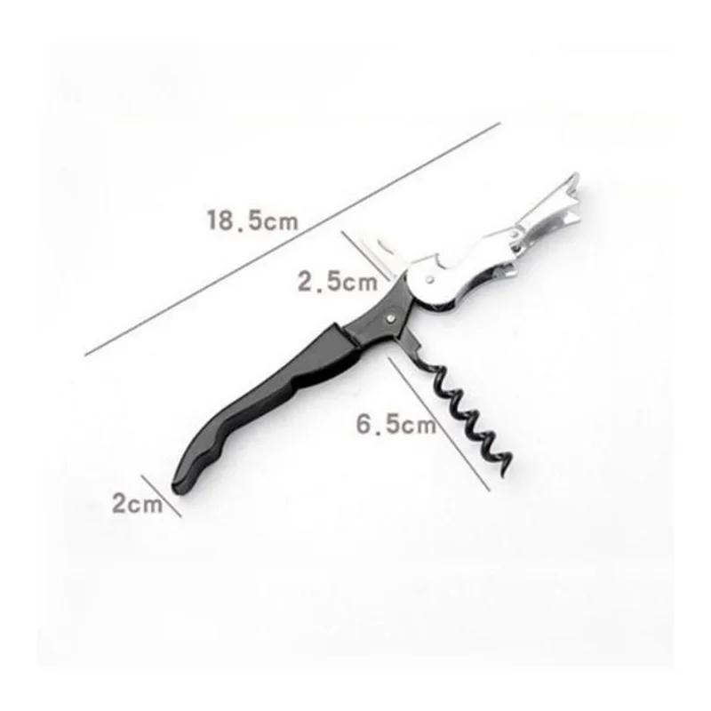Corkscrew Lid opener Hippocampus Knife Wine Corkscrew Beer Bottle Opener Dual-Use Wine Screwdriver Portable Hippocampus Knife