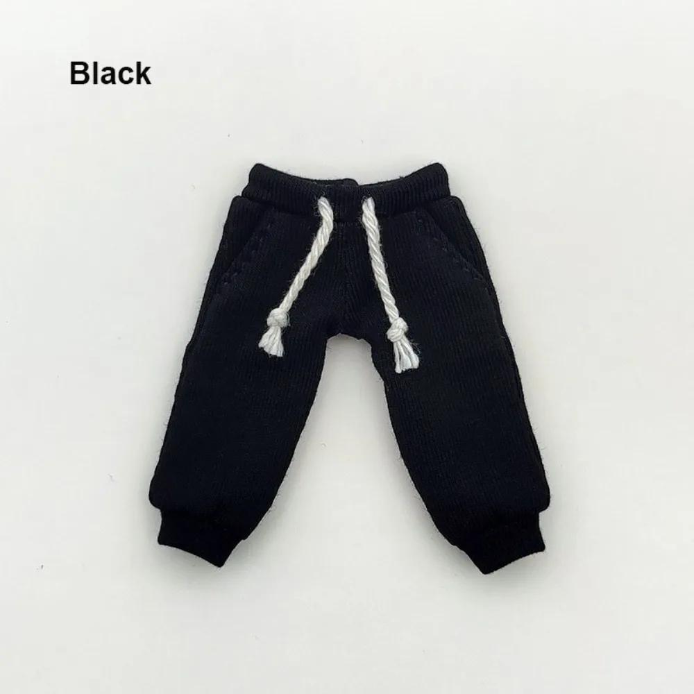 

Fashion Doll Long Pocket Sport Trousers Pants Clothes For Ob11 Obitsu11 1/12 Bjd Dolls Accessories Doll Leisure Rope Clothes Set