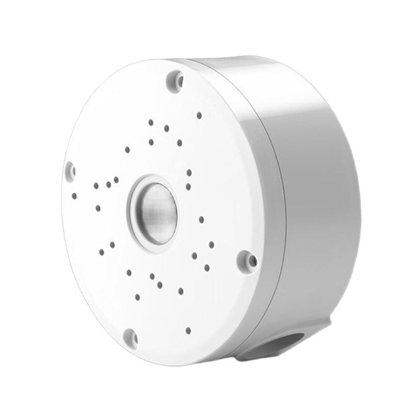 Plastic Dome Camera Mounting Bracket With Concealed Cable Design For Ceiling Wall Installation Flip Cover Security Camera Holder