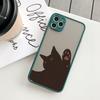 Cute Cartoon Black Cats Animal Soft Phone Case For iphone 7 8 Plus SE2 X XS MAX XR 15 14 11 12 13 Pro Max Shockproof back Cover
