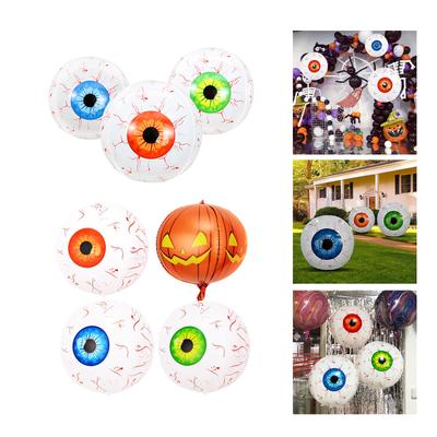 Scary Eyeball Decorations Balloons Reusable Bloodshot Eyeballs Balloon Props Creative Festive Party Supplies