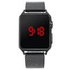 The electronic watch with a simple, elegant, fashionable and light luxury alloy strap is suitable for giving as a gift