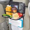 SEIWA Car Interior Supplies Rear Seat Table Rear Tray Rear Tray with Smartphone Pocket WA145 Smartphone Can Be Placed Vertically or Horizontally Child