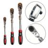 72 Teeth Swivel Head Ratcheting Wrench With Telescoping Handle Quick Release High Sales Manual Tool Accessories