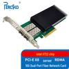PERCKO 10 Gigabit PCIe Fiber Optic Server Network Adapter (CN Version)