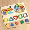 3D Geometric Animal Shape Puzzle Board for Early Education and Shape Matching