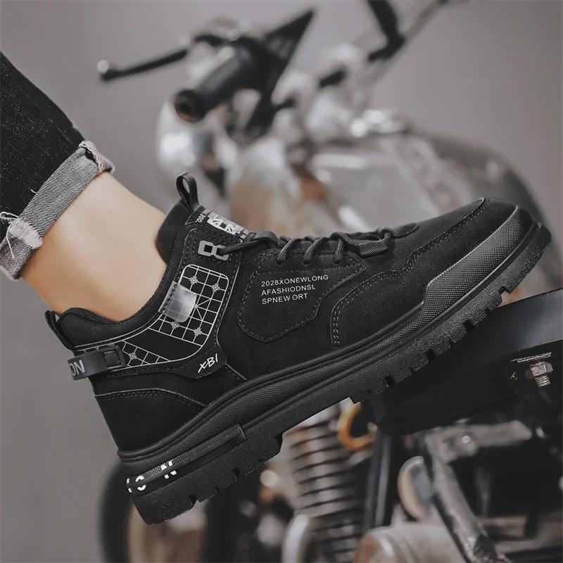 Men's Autumn/Winter Martin Boots: Fashionable Outdoor Work & Casual Korean High-Tops