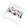 KPop Demon Hunters Halloween BlueTiger Pillowcase Printed Polyester Cushion Cover Decoration  Throw Pillow Case Cover Home