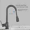Pull Kitchen Faucet Cold and Hot Water Dual Purpose Splash Proof Faucet Fast Heating Household Wash Basin Faucet
