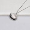 S925 Silver Pendant Shell-Pearl DIY Jewelry Component