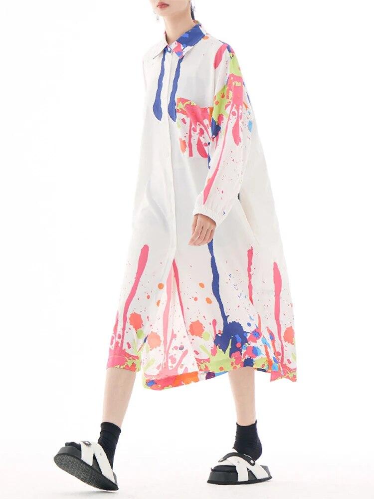 Xitao Casual Long Sleeve Dress DMJ2731