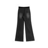Elle Zipper Flared Natural Waist Jeans Women jeans Black L8CQF066