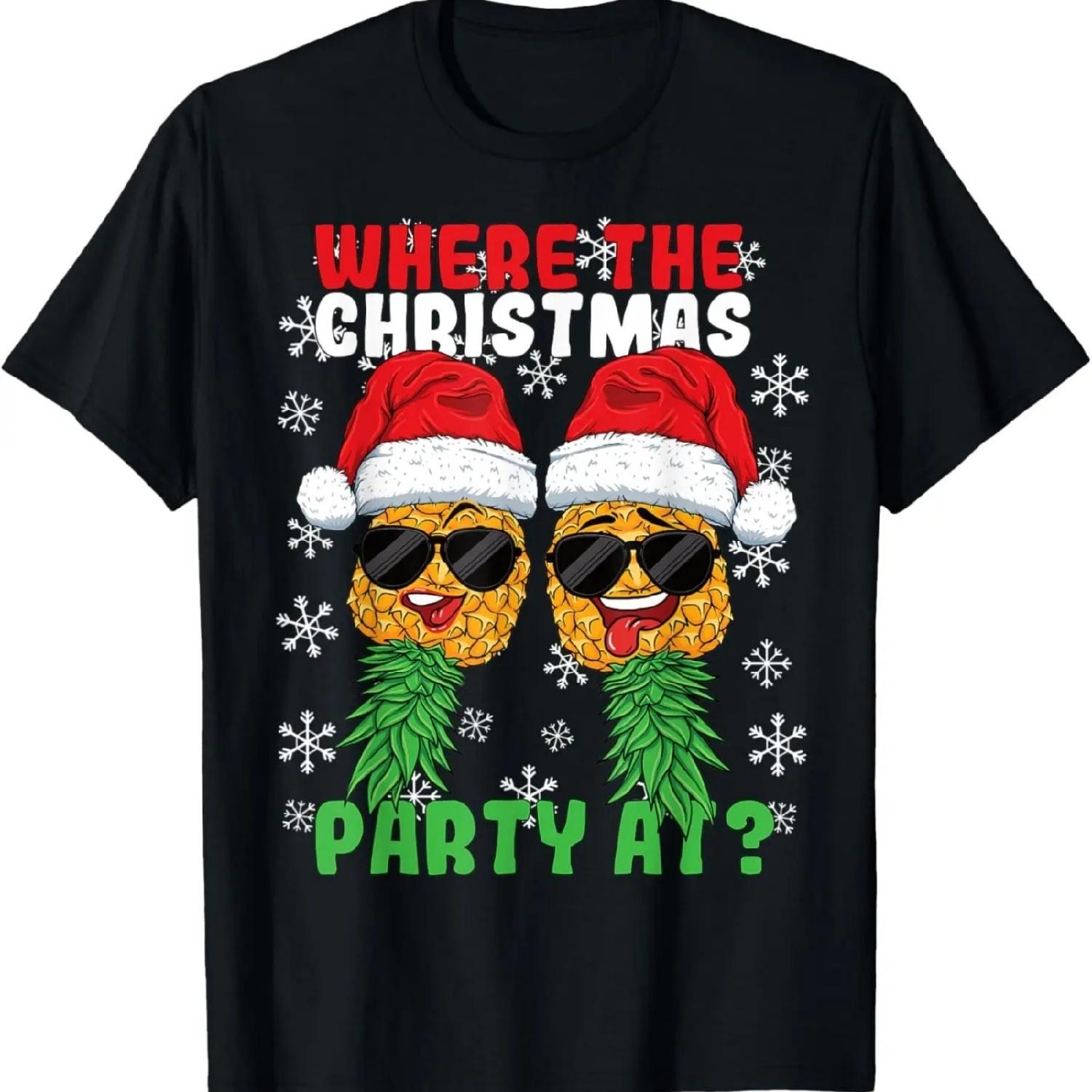 Where The Christmas Party At Swinger Upside Down Pineapple S