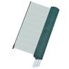 Temporary Fence with Posts, 1.2 X 15m Plastic Mesh Fencing, Garden Safety Fences Netting with Double-Spike Stakes & Guy Ropes, Temporary Fence for
