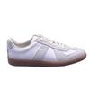 Dexun Women's Genuine Cowhide White Flat Shoes - New for Spring & Autumn 2025, Casual & Versatile.