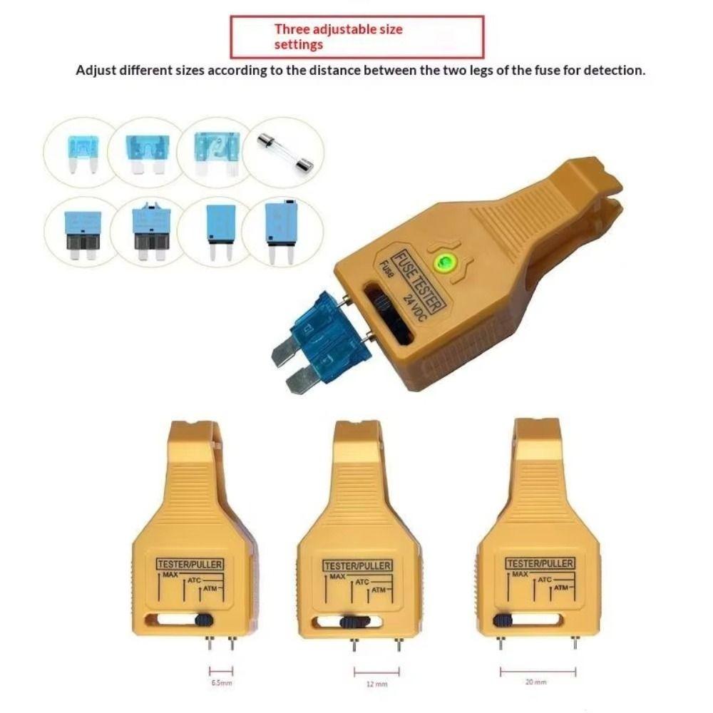 Sturdy Fuse Puller Versatile Fuse Detector Tool Versatile Circuit Test Tool  Marine
