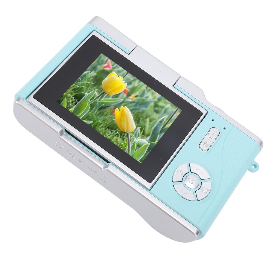 Digital Camera 4K 48MP 18x Zoom Auto   Anti Shake 2.4 Inch Screen Built in Fill Light Compact Students Camera for Daily Travel