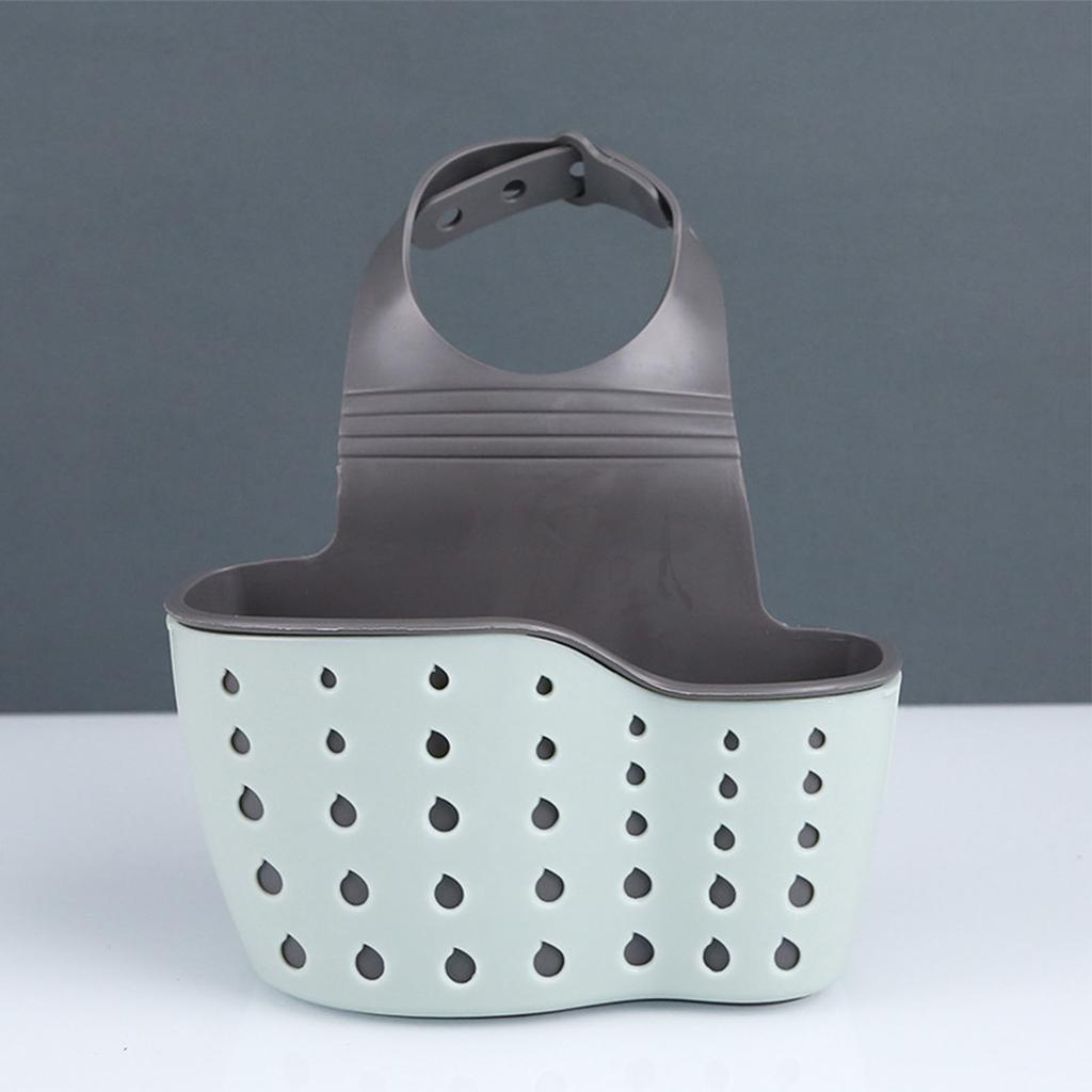 Küchenspülbecken Schwammhalter Hängender Seifenhalter Multifunktionale Abnehmbare Spülbeckenschwamm Abtropfhalter