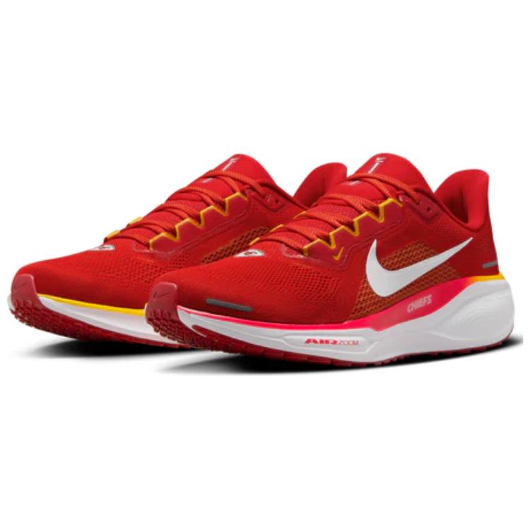 NFL x Nike Air Zoom Pegasus 41 Kansas City Chiefs Men Sneakers Red University-Red White FZ5079-600