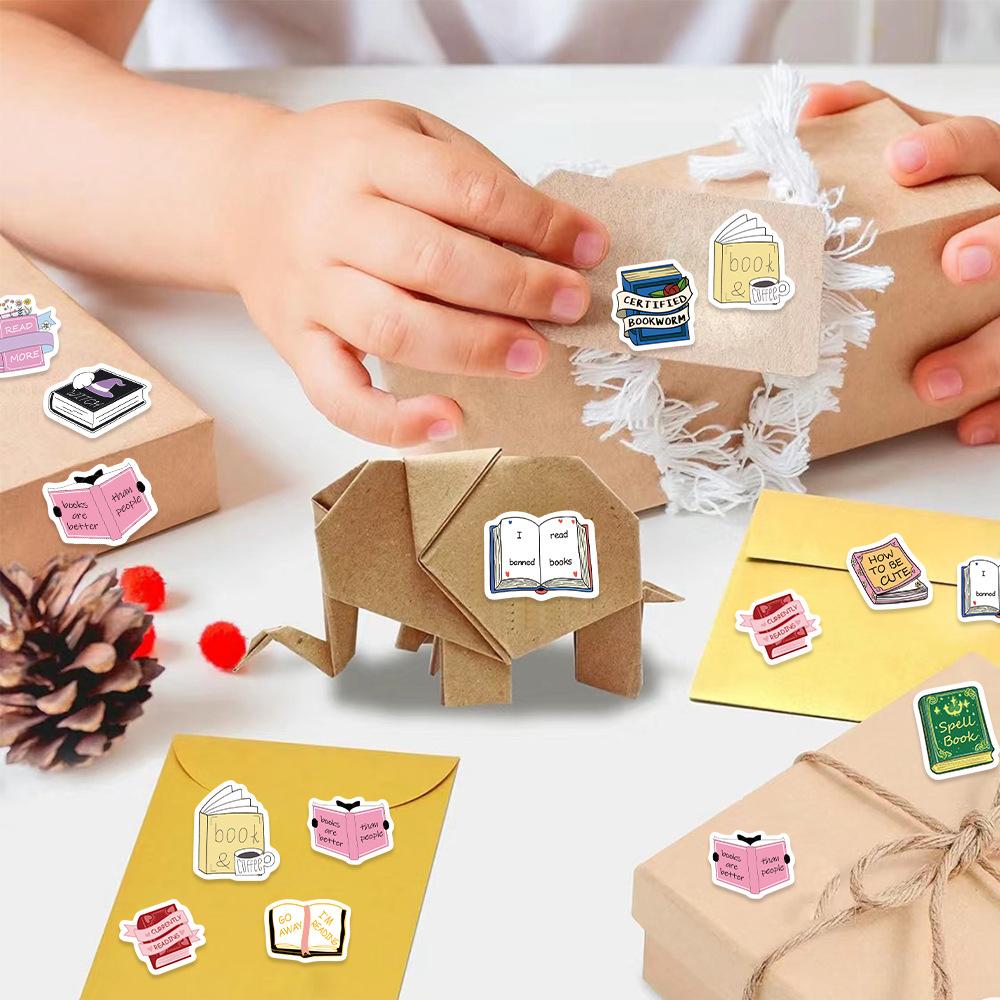 500 Stück/Rolle Rollenaufkleberband Hot Spot Lesen Lesen Handbuch Konto Material Dekorativ Umschlag Mund